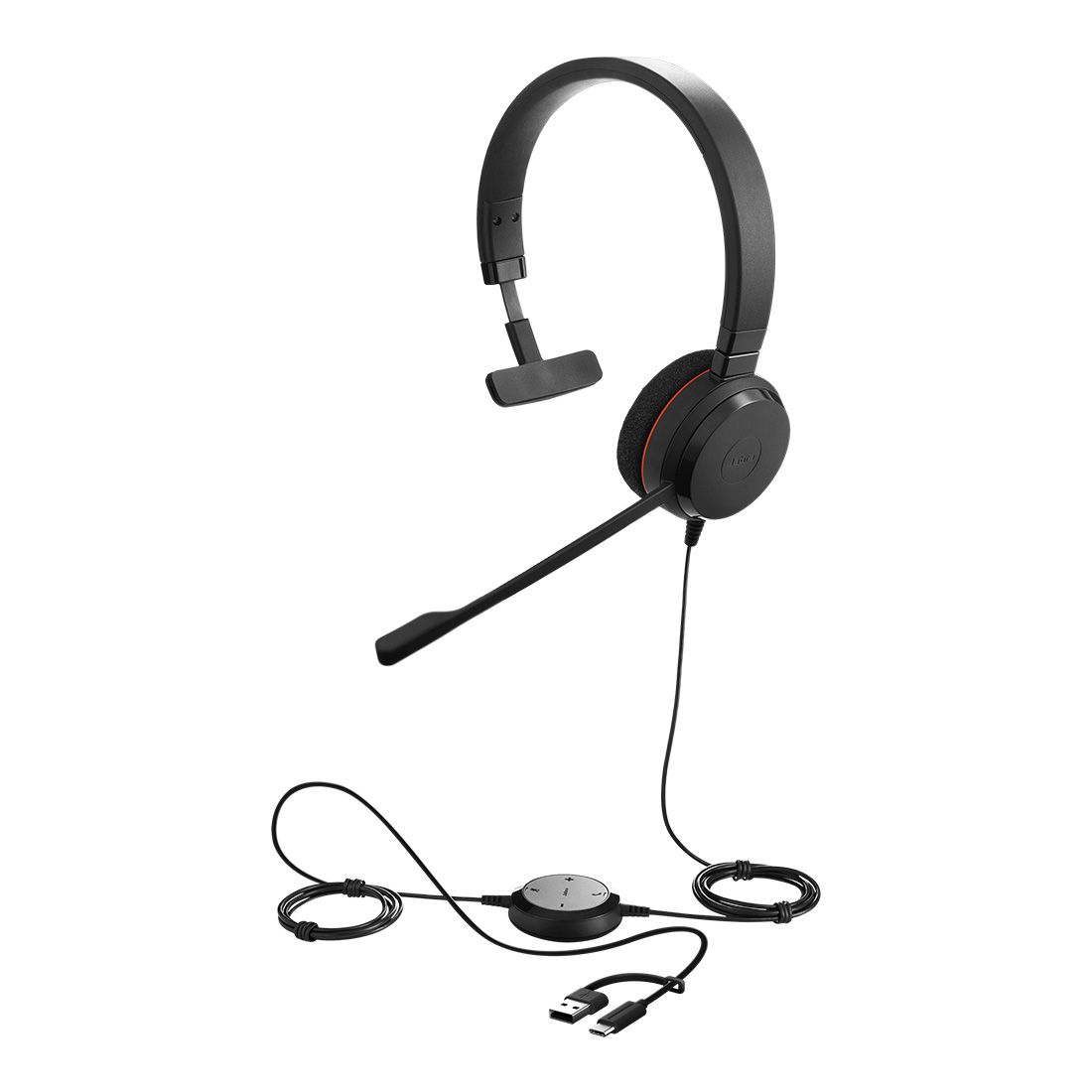 JABRA EVOLVE 20 SE UC MONO USB C/A - Image 6