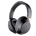 PLANTRONICS Backbeat GO 810 Wireless Headphones, Active Noise Canceling Over Ear Headphones, Black