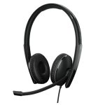 EPOS | On-ear Double-sided Usb-a Headset In-line Call Control. Certified For Microsoft Teams And Optimised For Uc. Active Noise Cancellation. (1000219)