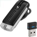 EPOS | Sennheiser Premium Bluetooth Uc Headset For Mobile And Office Applications On Lync. Includes Btd 800 Dongle, Black (1000660)