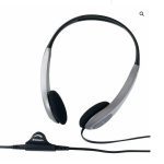 Verbatim Multimedia Headset with Volume Control Headphone - Ideal for Office, Education, Business, SME, Suitable for PC, Laptop, Desktop