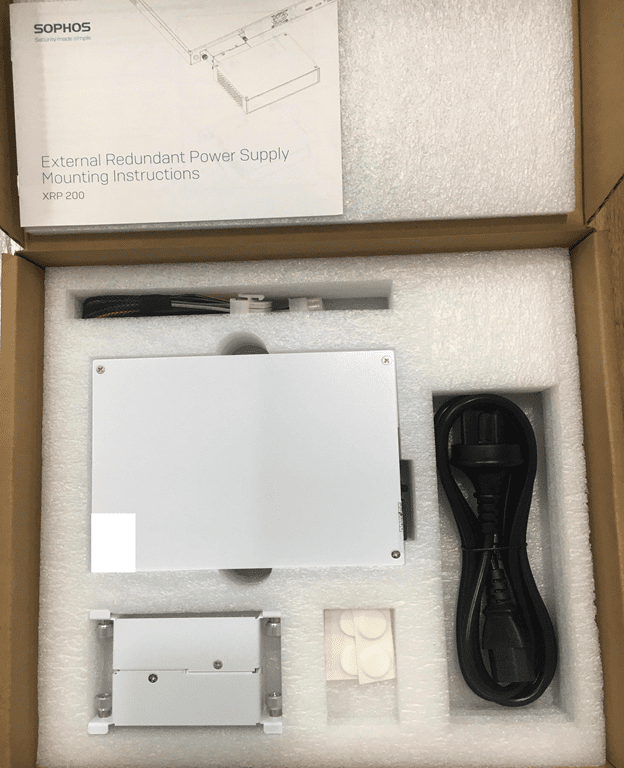 XRP200 External Redundant Power Supply (for SG/XG 210 rev.3 & 230/3xx/4xx rev.2) with AU Power Cord