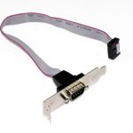 Server - Generic DB9 Serial Header Cable with Low Profile Bracket - 30cm cable length