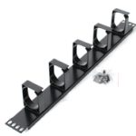 Astrotek 1U Rack Mount Cable Management Plastic Panel