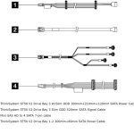 Lenovo St50 V2 Internal Drive Cable Kit (4X97A78621)
