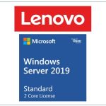 Lenovo Windows Server 2019 Standard Additional License (2 Core) (no Media/key) (reseller Pos Only) St50 / St250 / Sr250 / St550 / Sr530 / Sr550 / Sr65 (SVL-7S05002MWW)