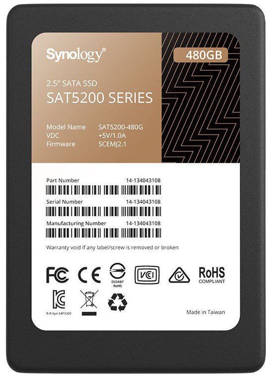 Synology SAT5200 2.5" 480GB Enterprise-Class SATA SSD - Image 2