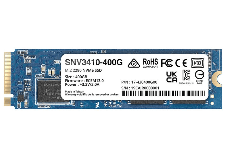 Synology SNV3410 M.2 2280 400G Enterprise-Class NVMe SSD - Image 2