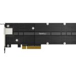 Synology 10gbe & M.2 Ssd Adapter Card Supporting Snv3400 And Snv3500 Only. (E10M20-T1)