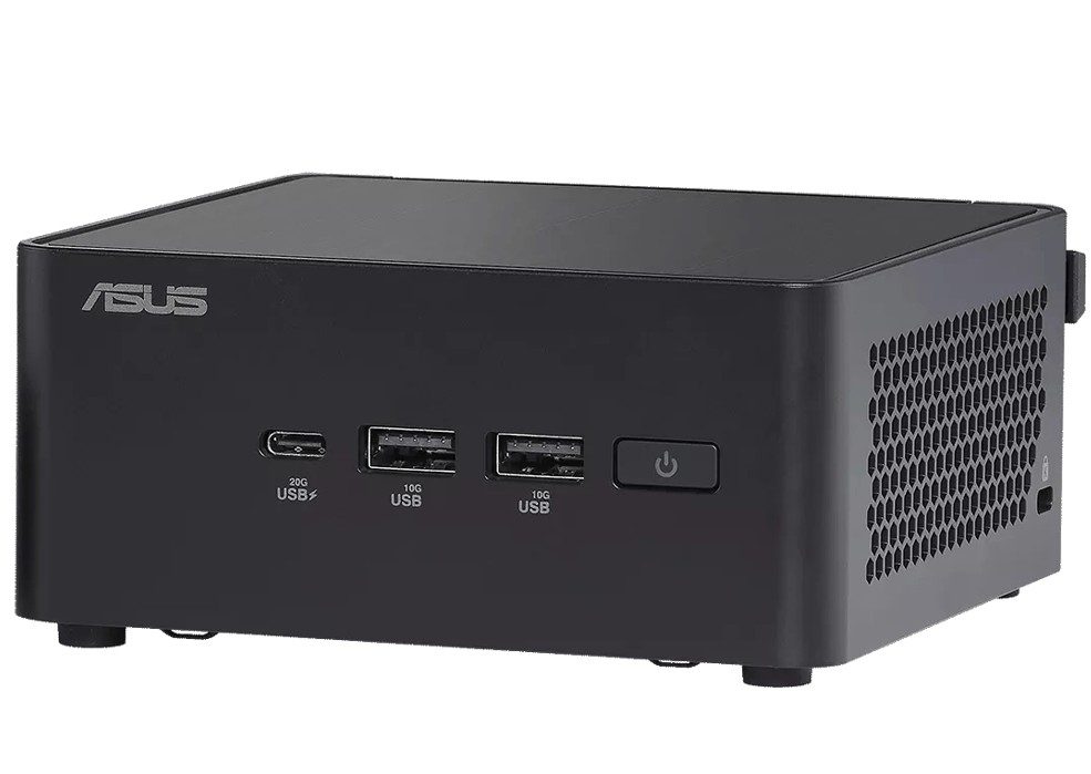 ASUS NUC 14 Pro Revel Canyon Tall Core Ultra 7 Barebone Kit Mini PC, MTL-H 28W (U7 155H), Integrated GPU, Wi-Fi 6E, AU Cord, No RAM/OS/SSD (LS)
