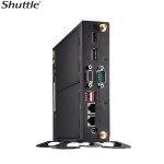 Shuttle Slim Mini Pc 1l Barebone – Intel Celeron 5205u, Fan-less, 2x Lan , Rs232/rs422/rs485, Hdmi, Dp, Vga, Vesa Mount, 65w Adapter (DS20U V2)