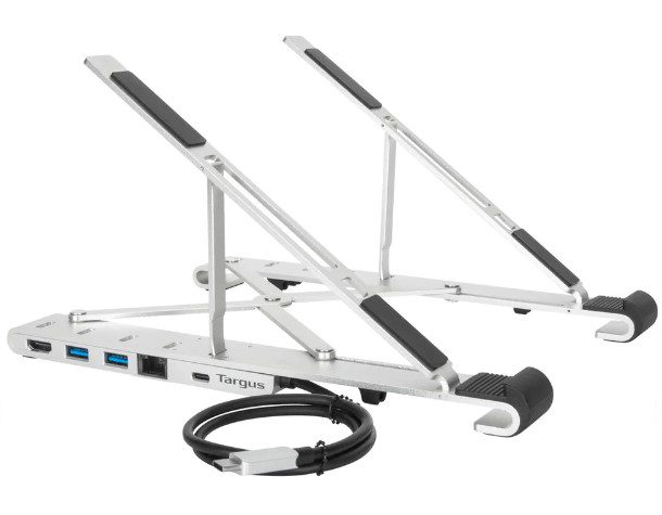 Targus AWU100005GL Portable Stand & Dock +INTEGRATED DOCK -USB-C INPUT, DISPLAY PORT 1.2 ALT MODE PD - Image 2