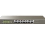 Tenda () 24-port Gigabit Ethernet Switch With 24-port Poe+ (TEG1124P-24-250W)