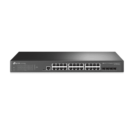 TP-Link SG3428 Omada 24-Port Gigabit L2+ Managed Switch with 4 SFP Slots, Integration with Omada SDN Controller, Static Routing, OAM, 802.1Q VLAN - Image 2
