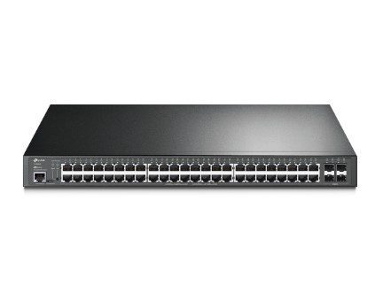TP-Link SG3452P Omada 52-Port Gigabit L2+ Managed Switch with 48-Port PoE+, Integration with Omada SDN Controller,Static Routing, 802.1Q VLAN, QinQ - Image 2