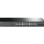 TP-Link Jetstream 28-port Gigabit Smart Switch 24-port Poe+ 4 Gigabit Sfp, Omada Sdn, 802.1p Cos/dscp Qos, Rack Mountable (SG2428P)