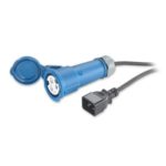EPDU power cord IEC309 16A to C20 0.5m