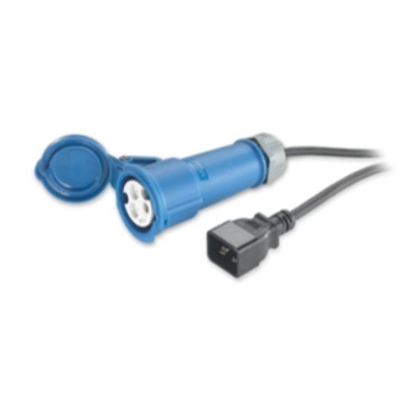 EPDU power cord IEC309 16A to C20 0.5m