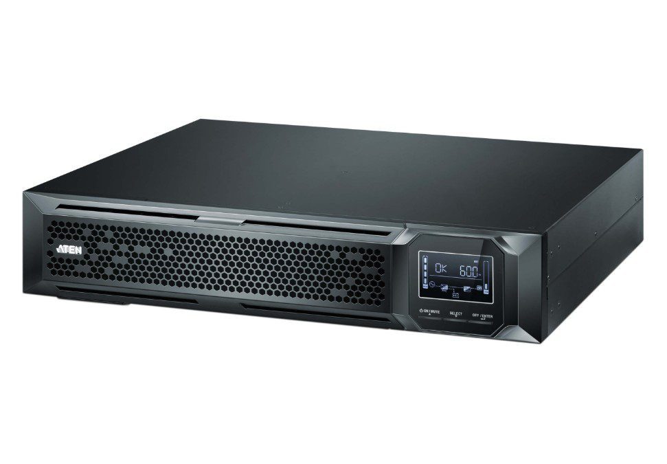 Aten 2000VA/2000W Professional Online UPS with USB/DB9 connection, 8 IEC C13 outlets, optional SNMP support, EPO and RJ port surge protection - Image 5
