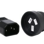 PowerShield Iec C14 10a To Aus 3 Pin 10a Socket Adaptor, 10a Input/output, Compact And Durable Design For Reliable Connections (10IECAUS)