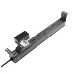 PowerShield Horizontal Pdu With 10a Aus Input Plug, 6 X Anz 10amp Outlets, Provides Reliable Power Distribution For Horizontal Installations (RPR-6HMCB)