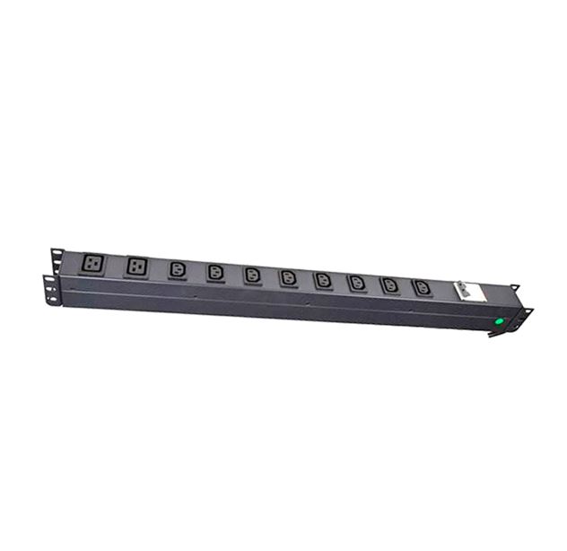 PowerShield Vertical PDU with IEC C20 Input, 10 x C13 outlets, provides reliable power distribution for vertical installations - Image 2