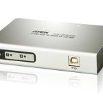 Aten Serial Hub 2 Port Usb To Rs232 Converter W/ 1.8m Cable, Supports Hot-swapping & Plug And Play (USA-UC-232-2)