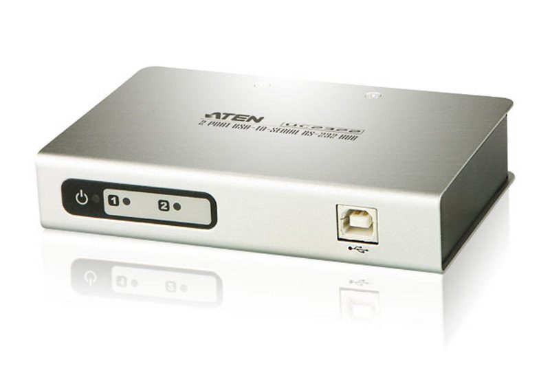 Aten Serial Hub 2 Port USB to RS232 Converter w/ 1.8m cable, Supports Hot-Swapping & Plug and Play - Image 3
