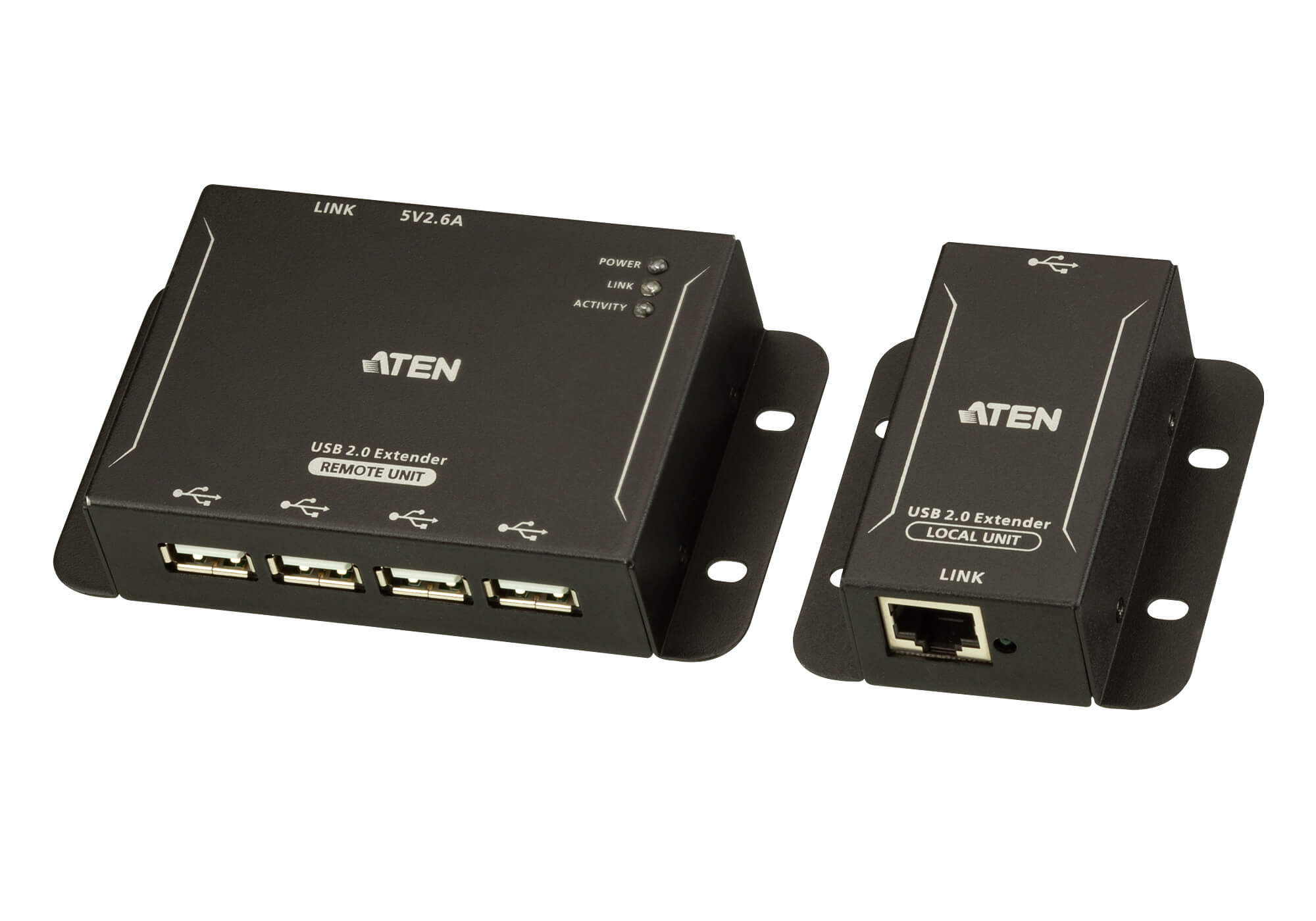 Aten 4-Port USB 2.0 CAT 5 Extender (Up to 50m) - Image 3