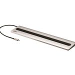 Aten USB-C Multiport Dual View Dock wPower Pass-Through support up to 4K @ 30Hz via HDMI and HDMI/VGA, 1080P @ 60Hz via VGA