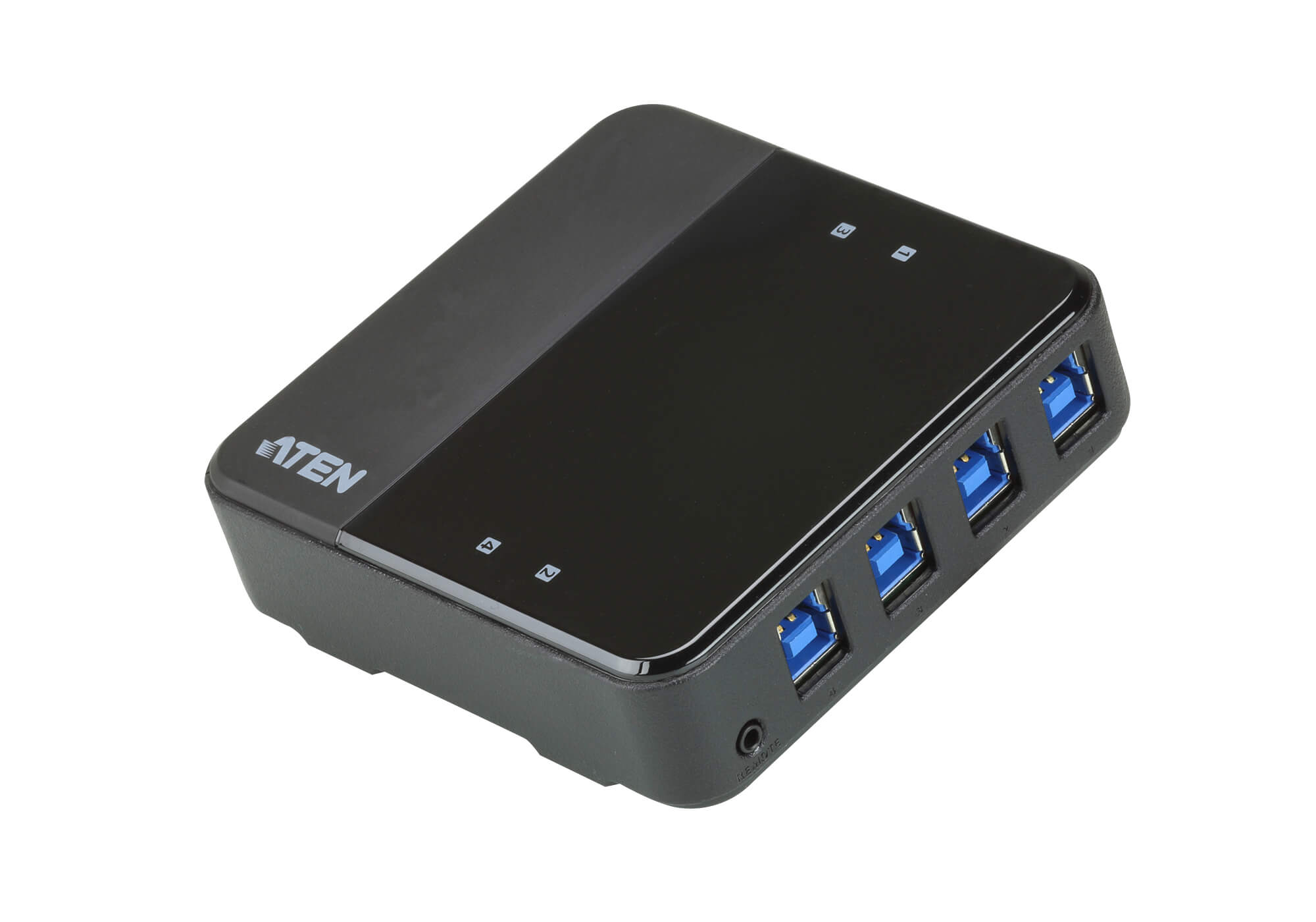 Aten Peripheral Switch 4x4 USB 3.1 Gen1, 4x PC, 4x USB 3.1 Gen1 Ports, Remote Port Selector, Plug and Play - Image 4