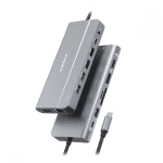 mbeat® Elite X14 Triple 4K Display Multi-Port USB-C Hub USB-C 3.2 Gen 2 × 1, Supports USB-C DisplayPort 1.4 (DP-Alt Mode) HDMI 2.0 Version × 2, Max.