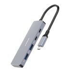 (LS) mbeat® Elite 4-Port 10Gbps USB-C Gen 2 Hub (2A+2C)  Blazing Fast Gen 2 Speeds  Versatile USB Connectivity  Effortless Data Expansion  Weight: 67g