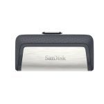 SanDisk 128GB Ultra Dual Drive Go 2-in-1 USB-C & USB-A Flash Drive Memory Stick 150MB/s USB3.1 Type-C Swivel for Android Smartphones Tablets Macs PCs