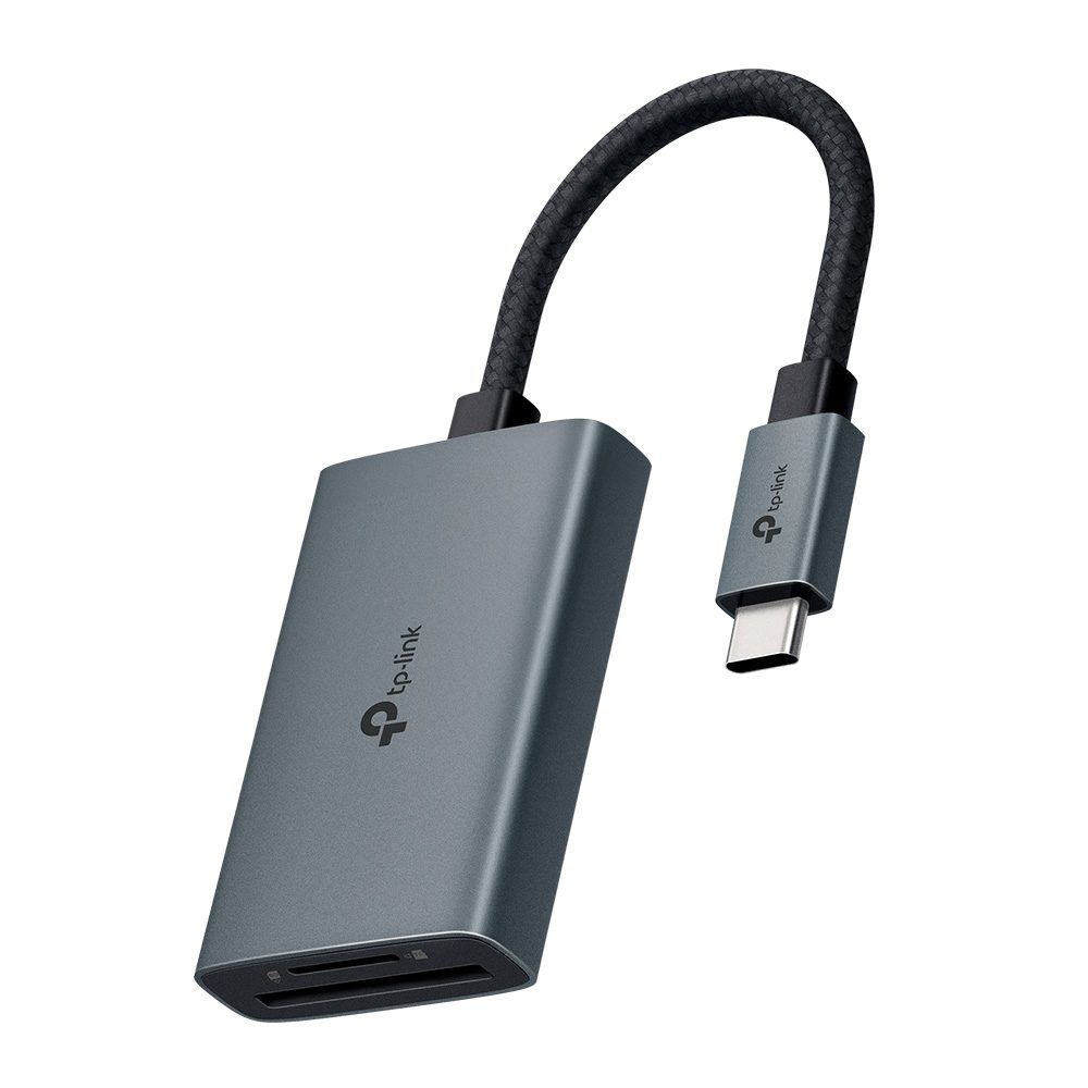 TP-Link UA440C USB 3.0 Type-C to SD & microSD 3.0 Card Reader, support SD, SDHC, SDXC, microSD, microSDHC, microSDXC cards up to 2TB. - Image 2