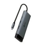 TP-Link Usb Type-c 7-in-1 Hub, 4k@60hz Hdmi, Sd & Microsd Uhs-i, 100w Power Delivery, 3× Usb-a Data Ports. (UH7021C)