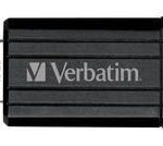 Verbatim Store'n'Go Pinstripe USB 2.0 Drive 16GB, Slim Retractable Design, 2 Years Limited Warranty (Black)