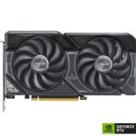 (SI SKU, Not Retail Packed) ASUS nVidia GeForce DUAL-RTX4060TI-O8G-V2 RTX4060 Ti OC Edition 8GB GDDR6, 2565 MHz Boost Clock, RAM 18 Gbps, 3xDP, 1xHD