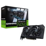 MSI nVidia GeForce RTX 5050 8G GAMING OC, Boost: 22632 MHz, CUDA 2560 Units, 8GB GDDR6, HDMI™ x 1 (embargo)