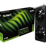 PALIT RTX5050 DUAL 8GB GDDR6 128bit 3-DP HDMI NE65050019P1-GB2070D