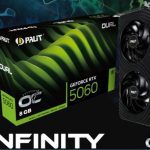 PALIT RTX5060 INFINITY 2 OC 8G GDDR7 128bit 28 Gbps 2280 MHz NE75060V19P1-GB2063L