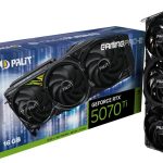 PALIT RTX5070Ti GAMINGPRO-S 16GB GDDR7 256bit 3-DP HDMI NE7507T019T2-GB2031U
