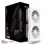 XFX Swift AMD Radeon RX 9060XT OC White Gaming Edition with 16GB GDDR6 HDMI 2xDP, AMD RDNA™ 4 (RX-96TSW16WQ)