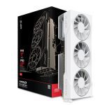XFX Swift Amd Radeon Rx 9070xt White Triple Fan Gaming Edition With 16gb Gddr6 Hdmi 3xdp, Amd Rdna™ 4 () (RX-97TSWF3W9)