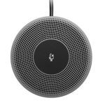 Logitech Meetup Expansion Microphone, Wideband, Mono, Noise‑canceling Audio, Mute Button With Led Status Indicators, Plug‑and‑play Wired Interface (MEETUP‑XMIC)
