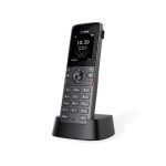 Yealink High-performance Ip Dect Handset, Hd Audio, Long Standby Time Of 400 Hours,up To 35hours Talk Time, Noise Reduction, Microsoft Sipgateway (W73H)