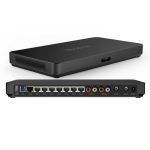 Yealink Meeting Audio & Video Processor, Designed For Large Conference Rooms, Microsoft Teams Room, Multi-camera Layout&intellifocus, Byod (AVHub)