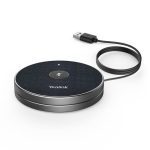 Yealink Wireless Microphone For Video Conference System, Hd Voice 6-meter 360° Voice Pickup, Full-duplex Technology, Usb Cable, Psu Inc (VCM36-W)
