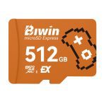 BIWIN ME300-512G microSD Express Read & Write Speed up to 900 MB/s & 800 MB/s BAME300512G-RGX