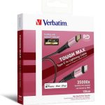 (LS)Verbatim Type C to Lightning Cable with Kevlar 120cm Rose Gold